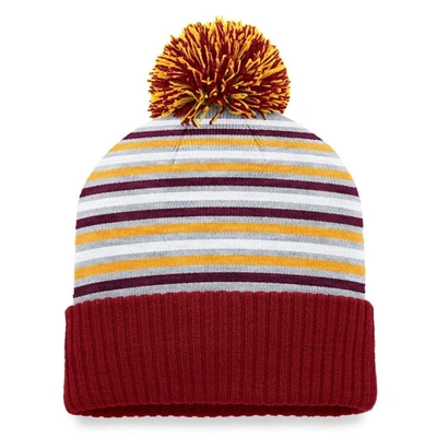 Shop Top Of The World Maroon Minnesota Golden Gophers Dash Cuffed Knit Hat With Pom