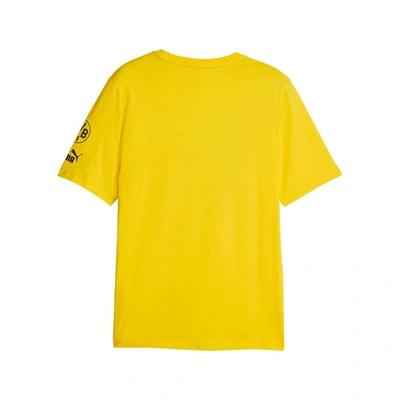 Shop Puma Yellow Borussia Dortmund Ftblcore Graphic T-shirt