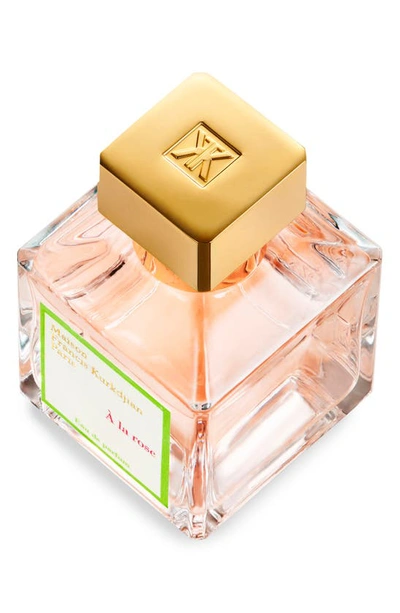 Shop Maison Francis Kurkdjian À La Rose Eau De Parfum, 1.1 oz