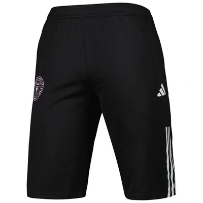 Shop Adidas Originals Adidas Black Inter Miami Cf 2023 On-field Training Aeroready Half Pants