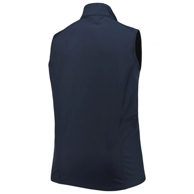 Shop Dunbrooke Navy Tennessee Titans Big & Tall Archer Softshell Full-zip Vest