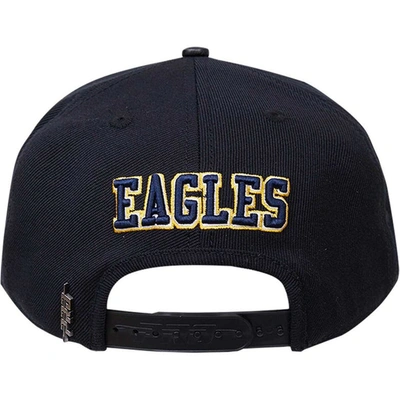 Shop Pro Standard Black Coppin State Eagles Arch Over Logo Evergreen Snapback Hat