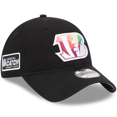 Shop New Era Black Cincinnati Bengals 2023 Nfl Crucial Catch 9twenty Adjustable Hat