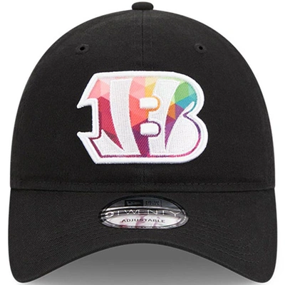 Shop New Era Black Cincinnati Bengals 2023 Nfl Crucial Catch 9twenty Adjustable Hat