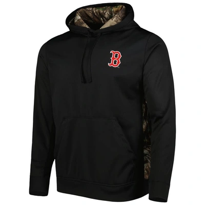Shop Dunbrooke Black/camo Boston Red Sox Ranger Pullover Hoodie