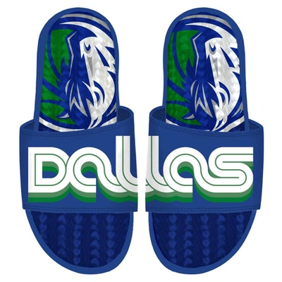 Shop Islide Royal Dallas Mavericks 2022/23 City Edition Gel Slide Sandals