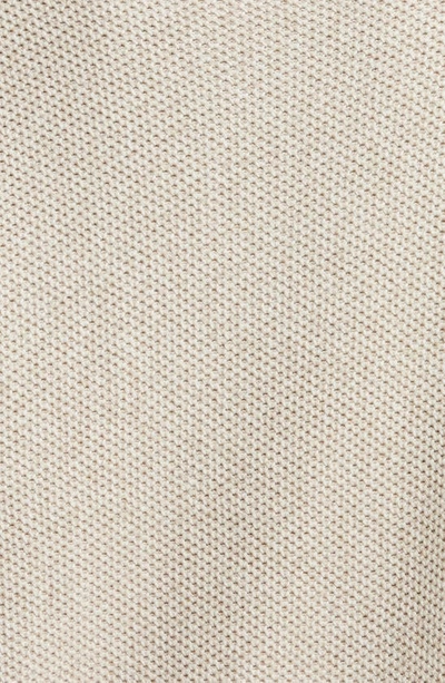 Lunya Cozy Cotton Silk Tops In Oat Marl