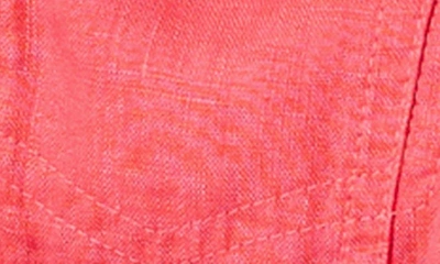 Tommy Bahama Two Palms Linen Raw Edge Jacket In Paradise Pink