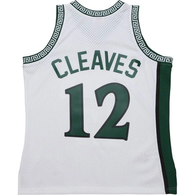 Shop Mitchell & Ness Mateen Cleaves White Michigan State Spartans 125th Basketball Anniversary 1999 Throw