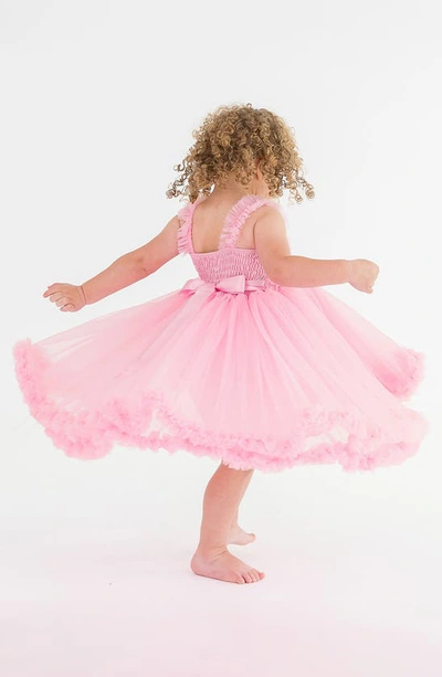 Shop Rufflebutts Ruffled Pettidress In Pink