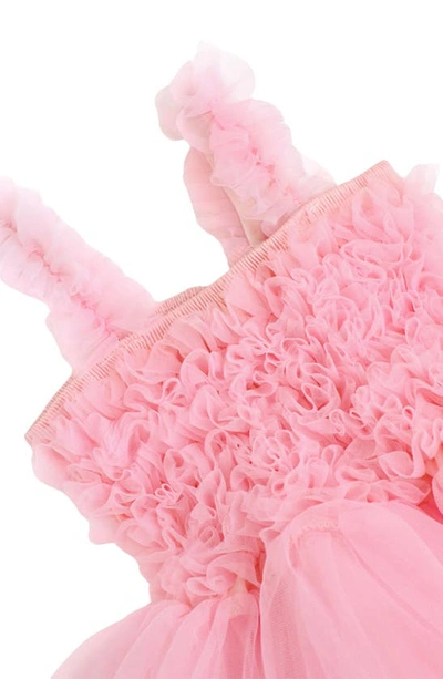 Shop Rufflebutts Ruffled Pettidress In Pink