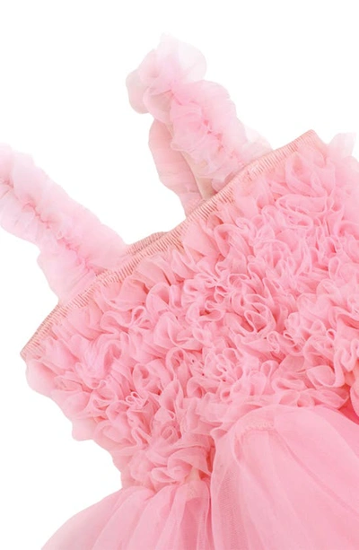 Rufflebutts Ruffled Pettidress In Pink