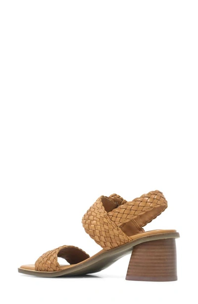 Gentle Souls By Kenneth Cole Madylyn Slingback Sandal In Tan Striped Leather