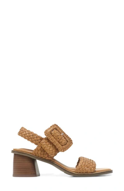 Gentle Souls By Kenneth Cole Madylyn Slingback Sandal In Tan Striped Leather