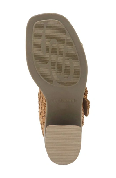 Shop Gentle Souls By Kenneth Cole Madylyn Slingback Sandal In Tan Striped Leather