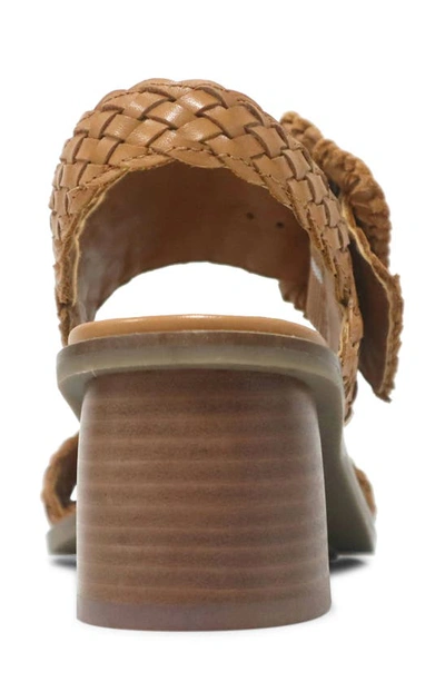 Gentle Souls By Kenneth Cole Madylyn Slingback Sandal In Tan Striped Leather