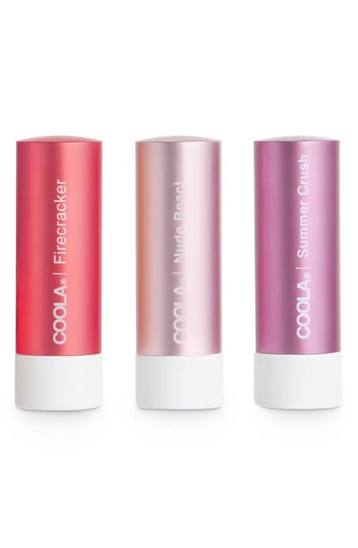 Coola ® Mineral Liplux® Spf 30 Organic Tinted Lip Balm Trio
