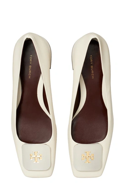 Shop Tory Burch Georgia Pump In Light Cream