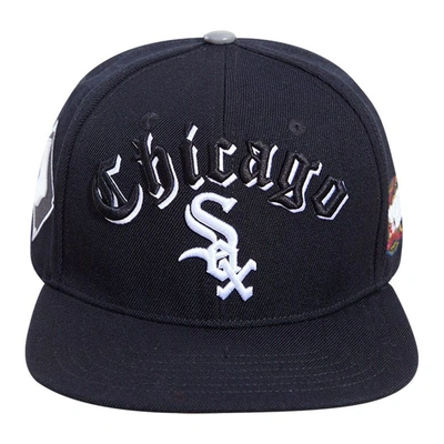 Shop Pro Standard Black Chicago White Sox 2005 World Series Old English Snapback Hat
