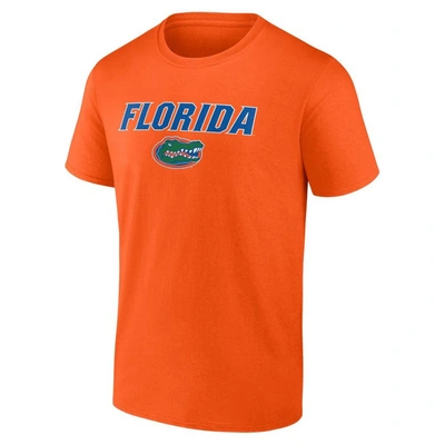 Shop Fanatics Branded Orange Florida Gators Game Day 2-hit T-shirt