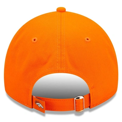 Shop New Era Orange Denver Broncos 2022 Sideline Adjustable 9twenty Hat