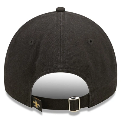 Shop New Era Black New Orleans Saints 2022 Sideline Adjustable 9twenty Hat
