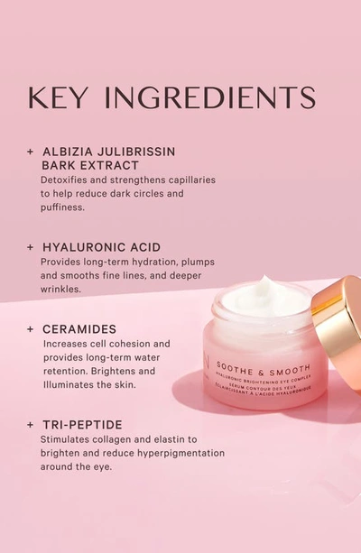 Mz Skin Soothe And Smooth - Hyaluronic Brightening Eye Complex
