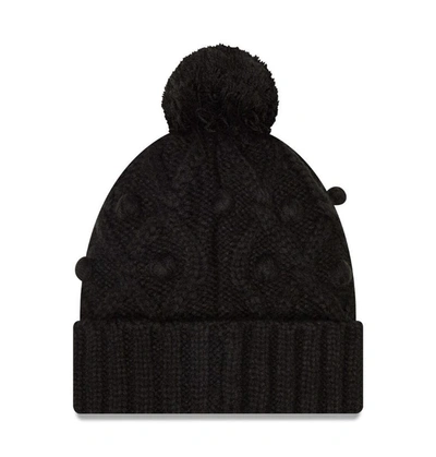 Shop New Era Black Baltimore Ravens Toasty Cuffed Knit Hat With Pom