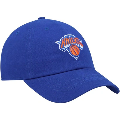 Shop 47 ' Blue New York Knicks Miata Clean Up Logo Adjustable Hat