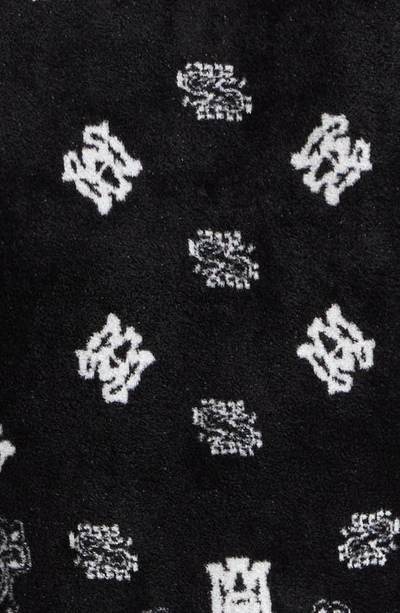 Shop Amiri Bandana Short Sleeve Polo In Black