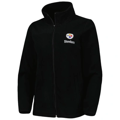 Shop Dunbrooke Black Pittsburgh Steelers Hayden Polar Full-zip Jacket