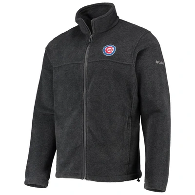 Shop Columbia Charcoal Chicago Cubs Full-zip Flanker Jacket