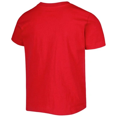 Shop Outerstuff Preschool Red Washington Capitals Disney Three-peat Logo T-shirt