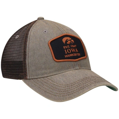 Shop Legacy Athletic Gray Iowa Hawkeyes Legacy Practice Old Favorite Trucker Snapback Hat