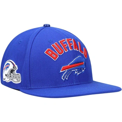 Shop Pro Standard Royal Buffalo Bills Stacked Snapback Hat