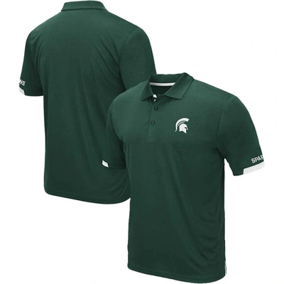 Shop Colosseum Green Michigan State Spartans Big & Tall Santry Polo