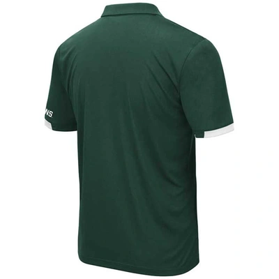 Shop Colosseum Green Michigan State Spartans Big & Tall Santry Polo