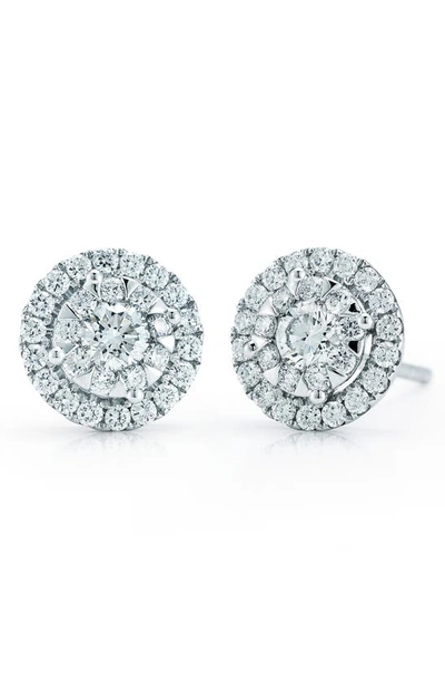 Shop Kwiat 'sunburst' Diamond Stud Earrings In White Gold