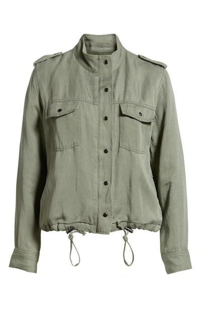 Shop Rails Collins Military Jacket In Sage