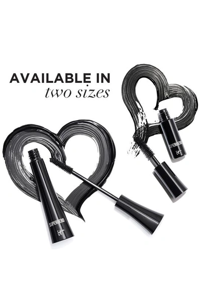 It Cosmetics Superhero Elastic Stretch Volumizing And Lengthening Mascara Super Black 0.30 oz/ 9 G In Black