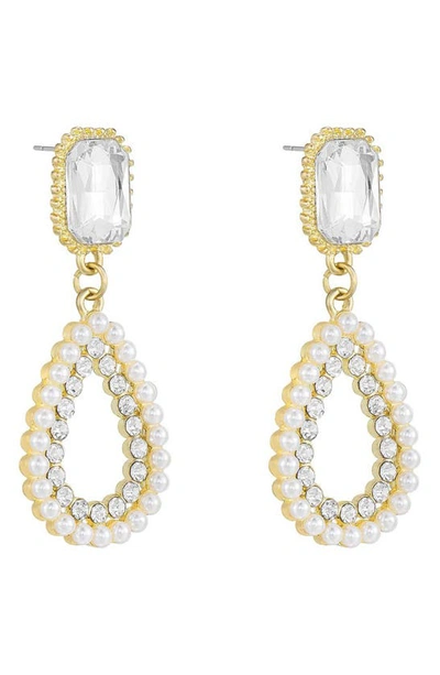 Shop Ettika Bridal Luxe Drop Earrings In Gold