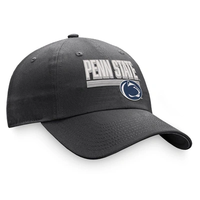 Shop Top Of The World Charcoal Penn State Nittany Lions Slice Adjustable Hat