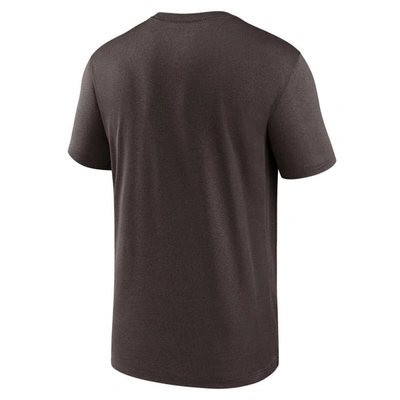 Shop Nike Brown Cleveland Browns Icon Legend Performance T-shirt