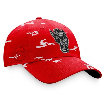 Shop Top Of The World Red Nc State Wolfpack Oht Military Appreciation Betty Adjustable Hat