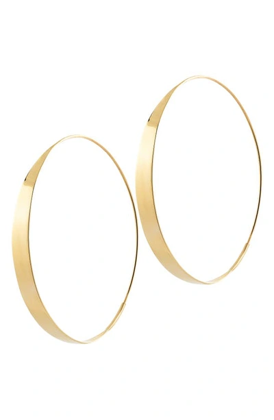 Shop Lana Jewelry Xl Glam Hoops In Yellow Gold