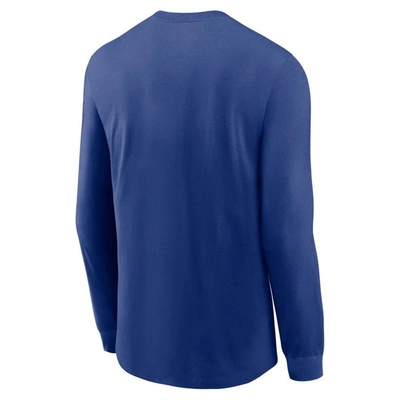 Shop Nike Royal New York Mets Repeater Long Sleeve T-shirt