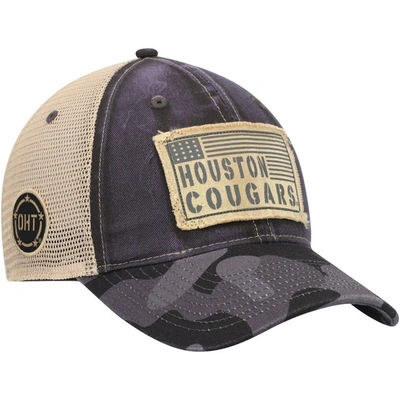 Shop Colosseum Charcoal Houston Cougars Oht Military Appreciation United Trucker Snapback Hat