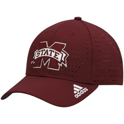Shop Adidas Originals Adidas Maroon Mississippi State Bulldogs 2021 Sideline Aeroready Adjustable Hat