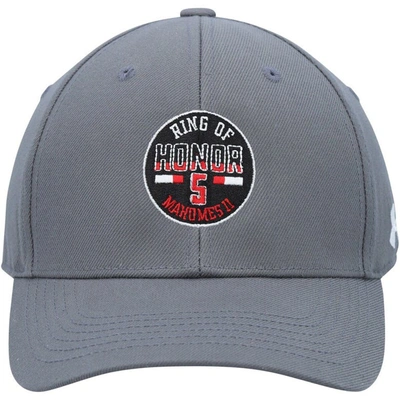 Shop Under Armour Patrick Mahomes Gray Texas Tech Red Raiders Ring Of Honor Adjustable Hat