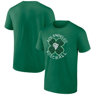 Shop Fanatics Branded Green Los Angeles Rams Big & Tall Celtic T-shirt